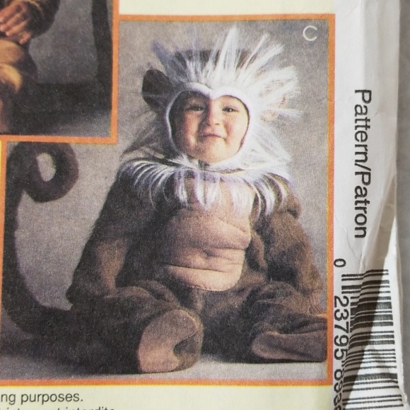 McCall's Toddler Costume patterns - Picture 2 of 7